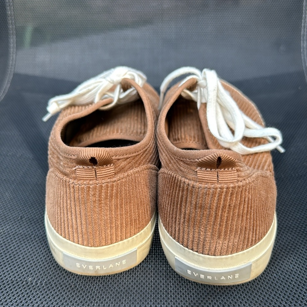 Everlane Corduroy Sneakers in Brown Sz 11 - Picture 4 of 11